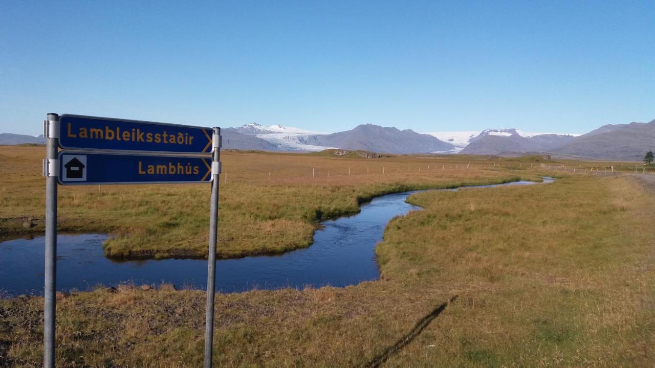 Lambhus Glacier View Cabins Höfn Екстериор снимка